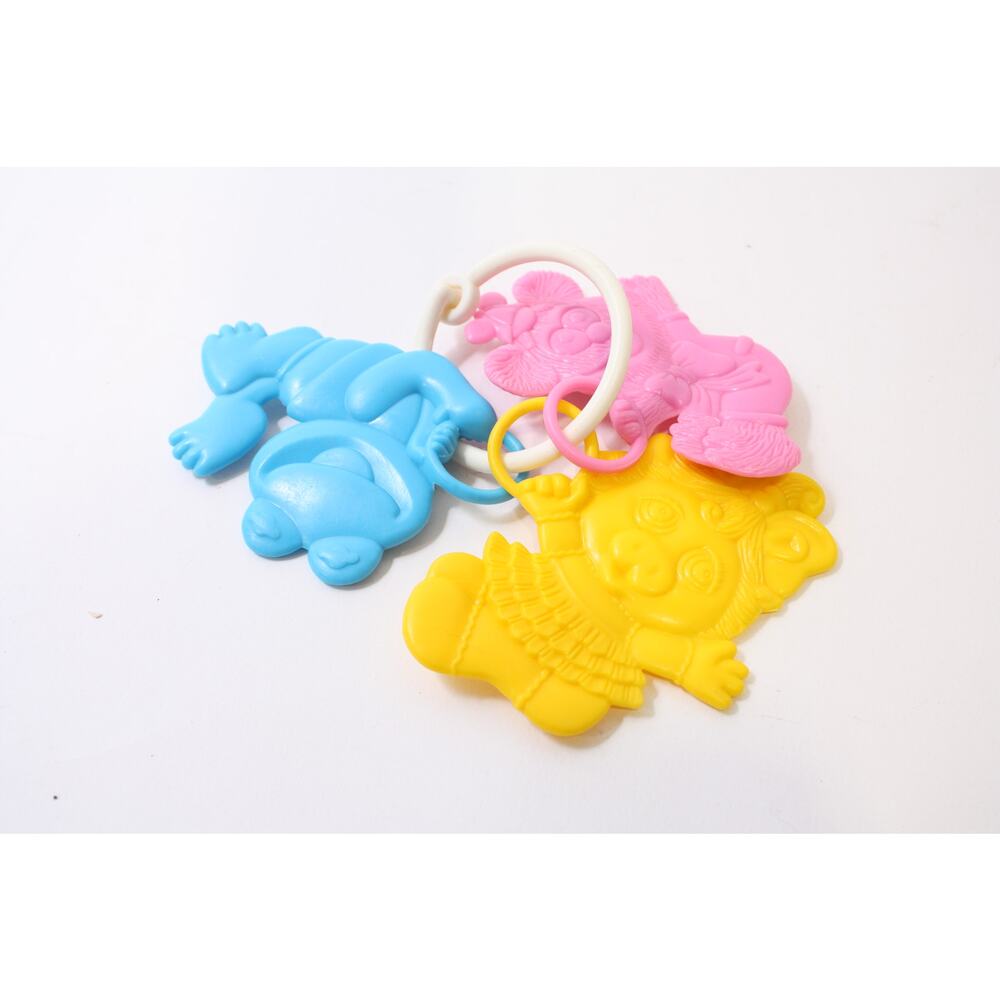 1989, Remco, Muppet Babies, Rattle, Fozzie, Kermit, Miss Piggy, ~ 250507-WH 234